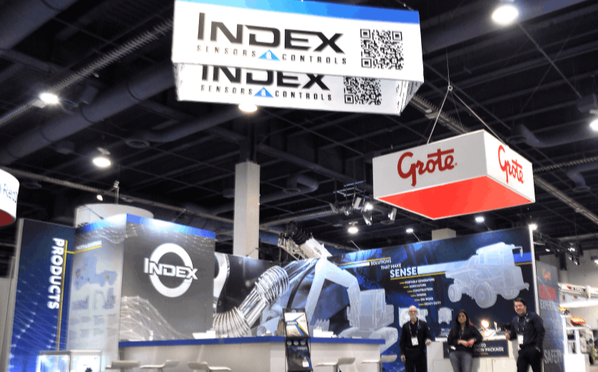 Picture of Index's Booth at CONEXPO